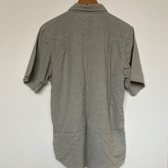 KAVU - grey on grey, SS button down, size S - Picture 2 of 4